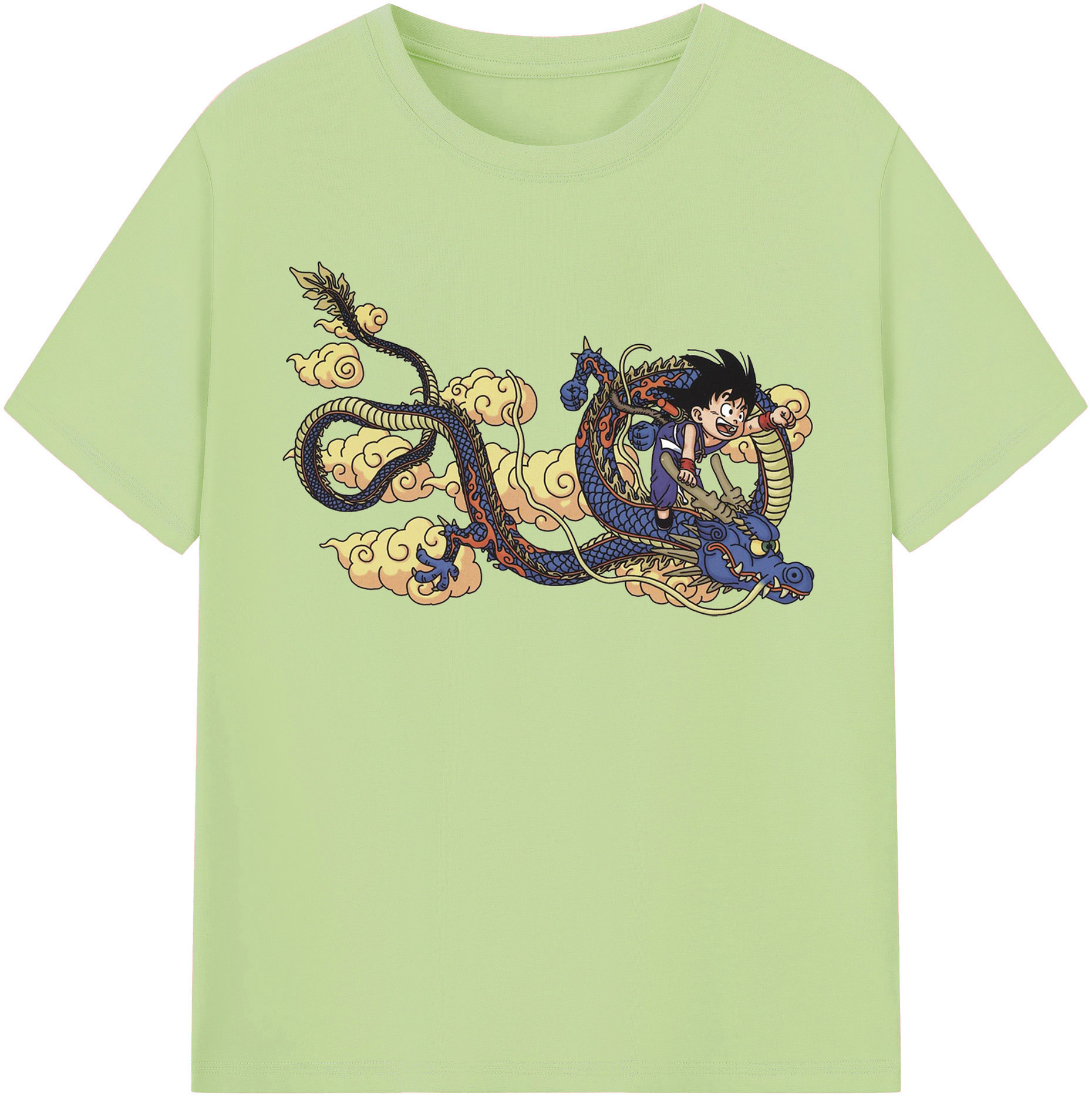 ドラゴンボール 神龍 シェンロン DRAGON BALL Shenron 綿100％半袖Tシャツ（フロントプリント）